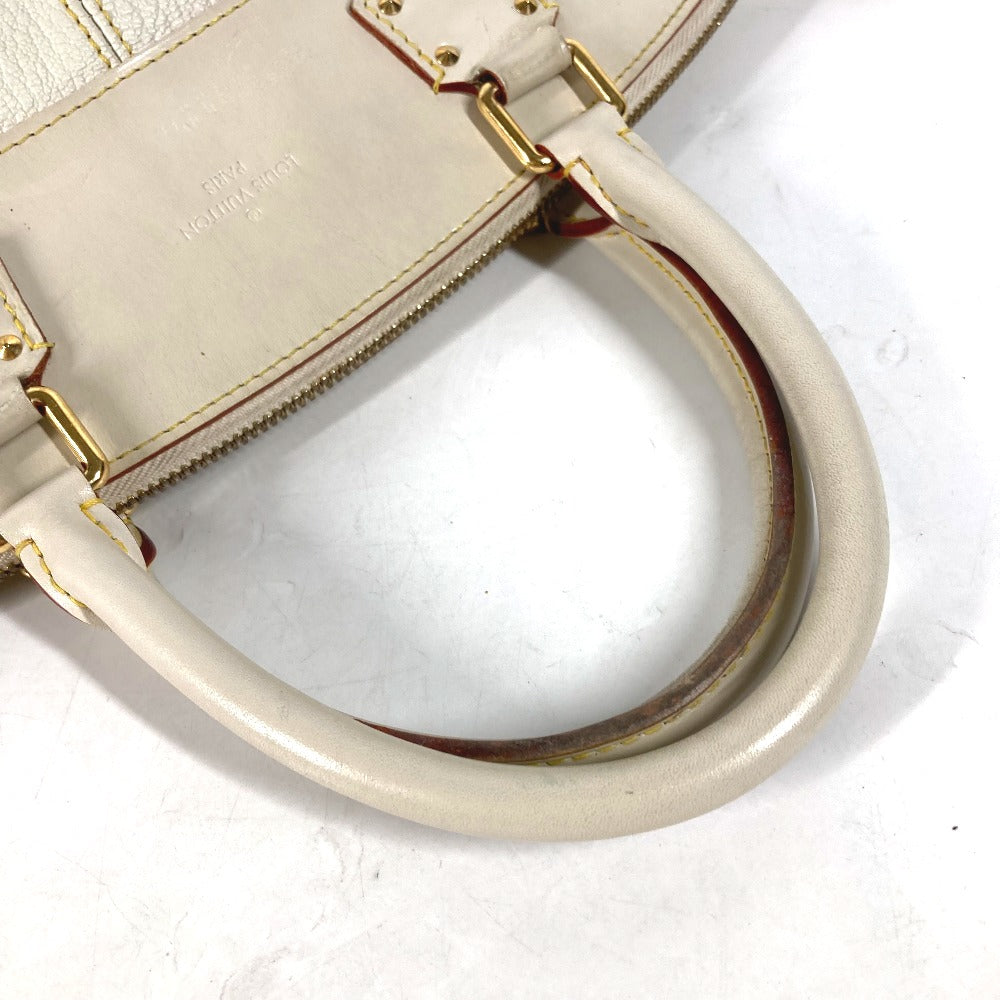 LOUIS VUITTON M91874 スハリ ロックイットMM トートバッグ ハンドバッグ スハリレザー レディース ホワイト