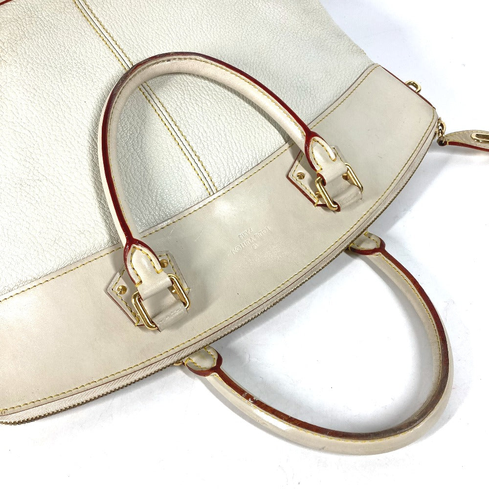 LOUIS VUITTON M91874 スハリ ロックイットMM トートバッグ ハンドバッグ スハリレザー レディース ホワイト