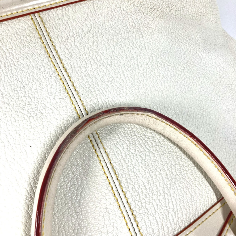 LOUIS VUITTON M91874 スハリ ロックイットMM トートバッグ ハンドバッグ スハリレザー レディース ホワイト