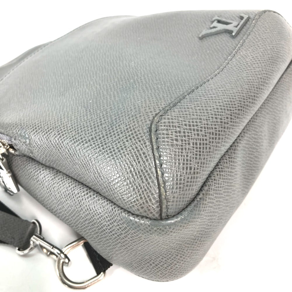 LOUIS VUITTON M30951 タイガ アヴェニュー・スリングバッグ カバン ショルダーバッグ クロス ボディバッグ タイガレザー メンズ グレー