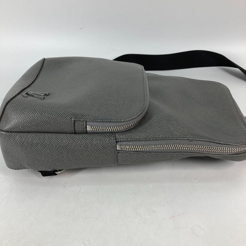 LOUIS VUITTON M30951 タイガ アヴェニュー・スリングバッグ カバン ショルダーバッグ クロス ボディバッグ タイガレザー メンズ グレー