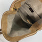FENDI 8MN232 Two-tone Selleria Shoulder Bag in Beige Leather