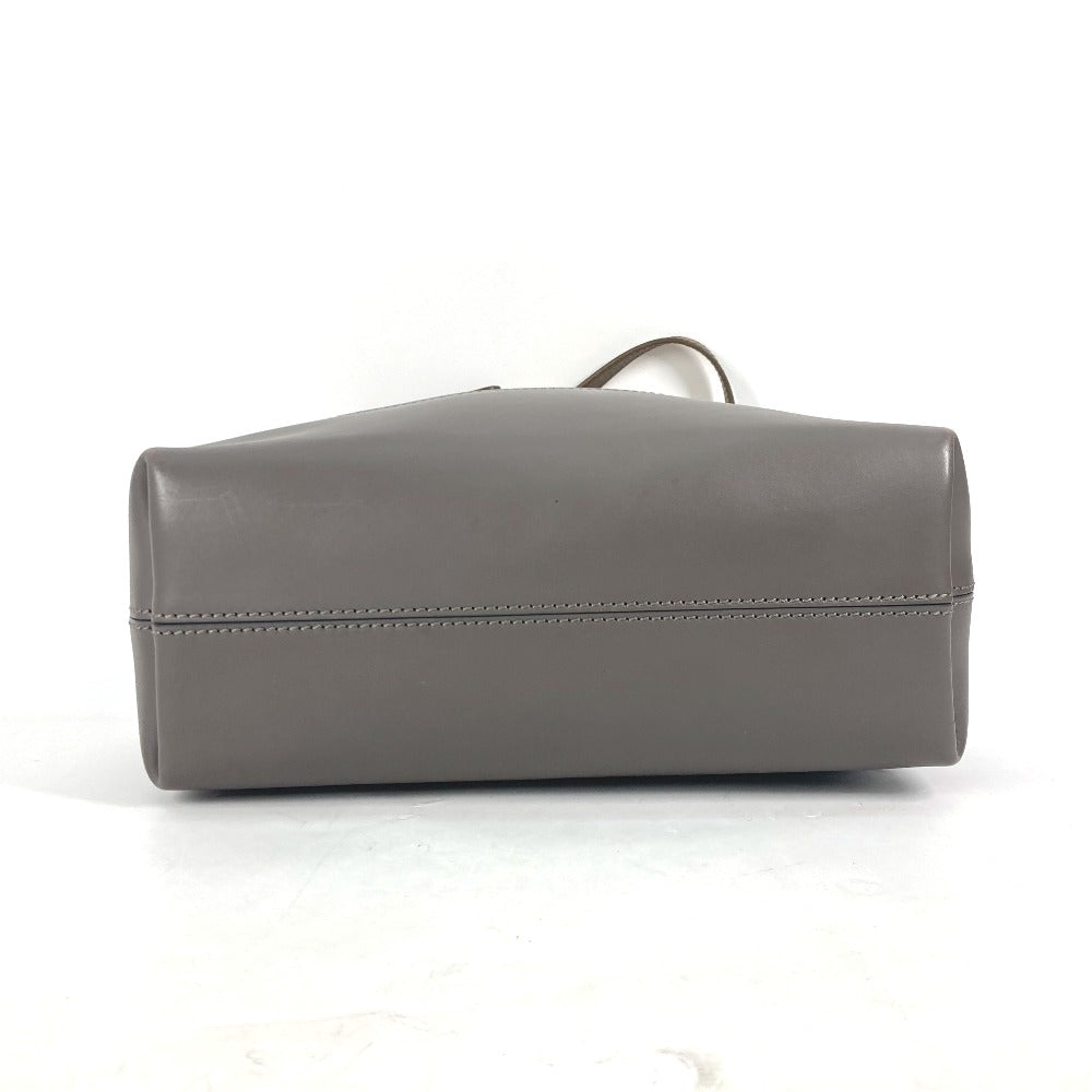 FENDI 8MN232 Two-tone Selleria Shoulder Bag in Beige Leather