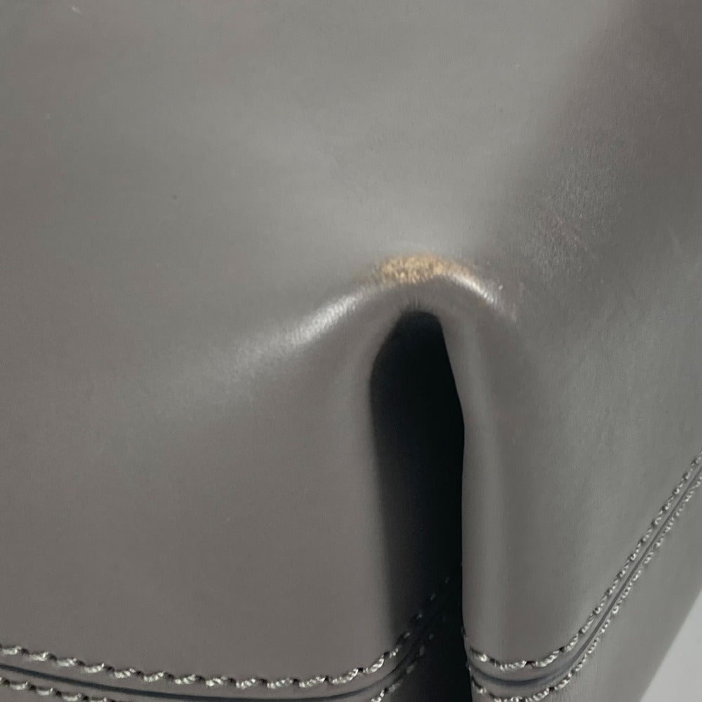 FENDI 8MN232 Two-tone Selleria Shoulder Bag in Beige Leather