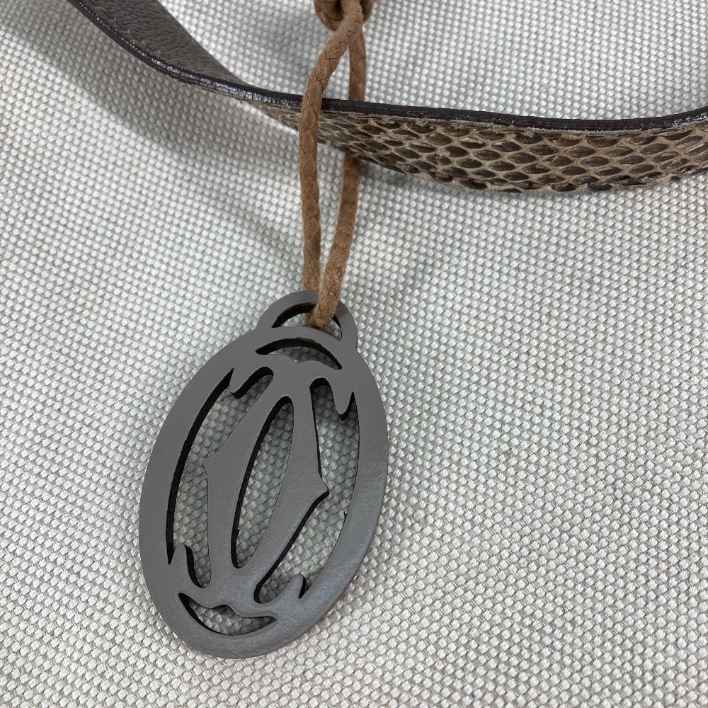 CARTIER 肩掛け カバン マルチェロ トートバッグ ショルダーバッグ キャンバス レディース ベージュ
