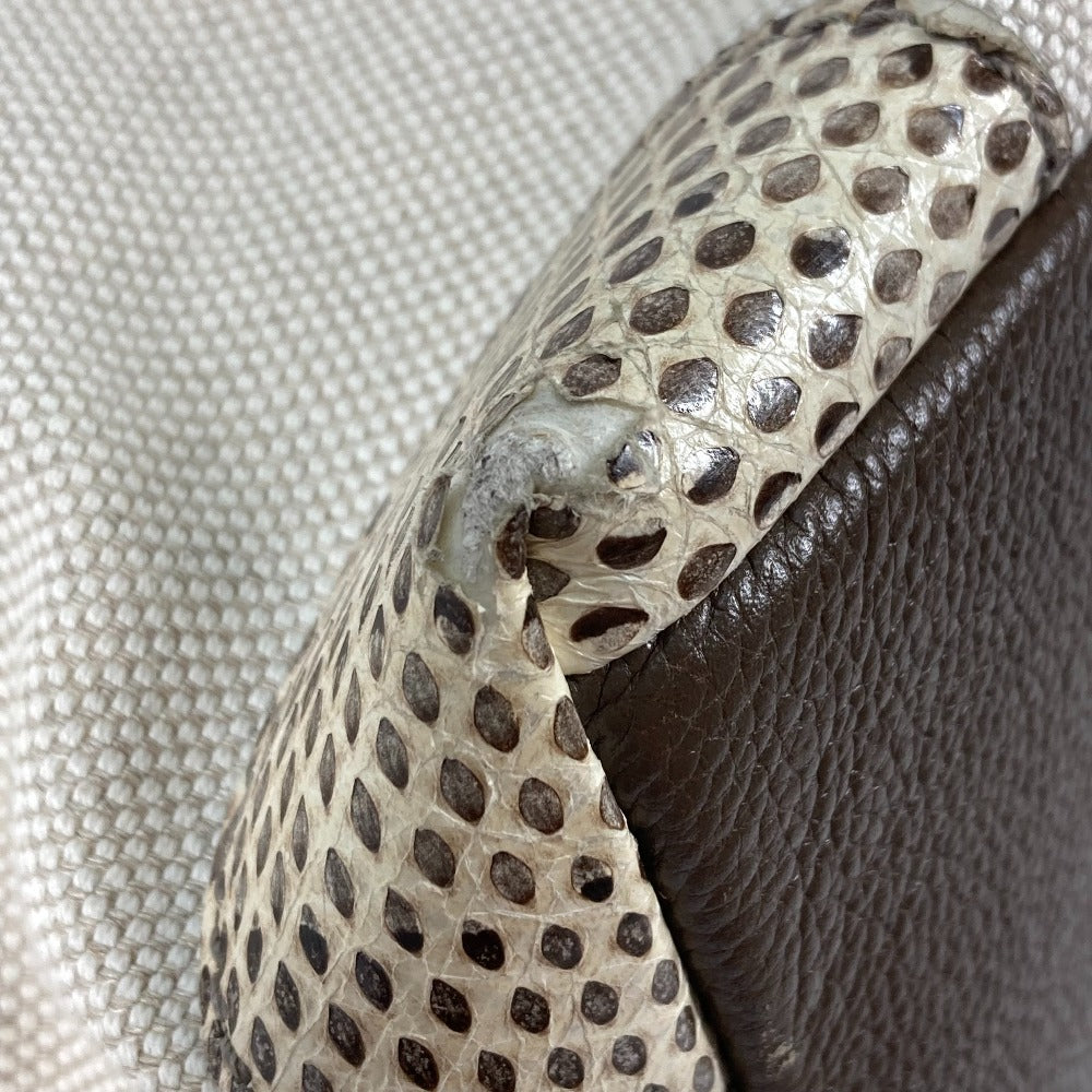 CARTIER 肩掛け カバン マルチェロ トートバッグ ショルダーバッグ キャンバス レディース ベージュ