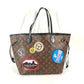LOUIS VUITTON M42844 マイモノグラムワールドツアー ネヴァーフルMM トートバッグ カバン 肩掛け ショルダーバッグ モノグラムキャンバス レディース ブラウン