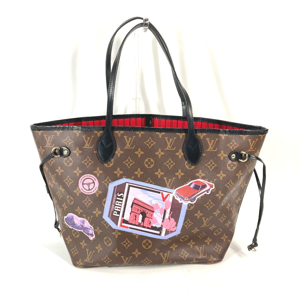 LOUIS VUITTON M42844 マイモノグラムワールドツアー ネヴァーフルMM トートバッグ カバン 肩掛け ショルダーバッグ モノグラムキャンバス レディース ブラウン