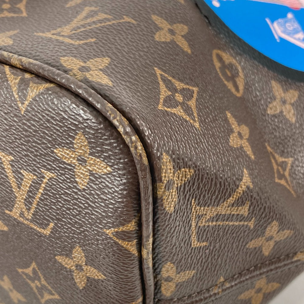 LOUIS VUITTON M42844 マイモノグラムワールドツアー ネヴァーフルMM トートバッグ カバン 肩掛け ショルダーバッグ モノグラムキャンバス レディース ブラウン