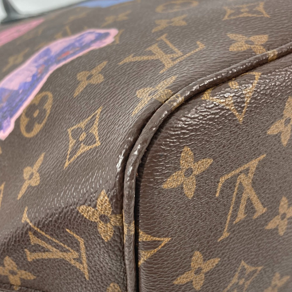 LOUIS VUITTON M42844 マイモノグラムワールドツアー ネヴァーフルMM トートバッグ カバン 肩掛け ショルダーバッグ モノグラムキャンバス レディース ブラウン
