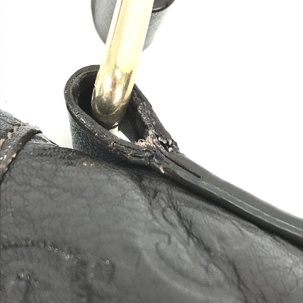 GUCCI 223666 グッチシマ GG 斜め掛け カバン ポシェット ショルダーバッグ シマレザー メンズ ダークブラウン