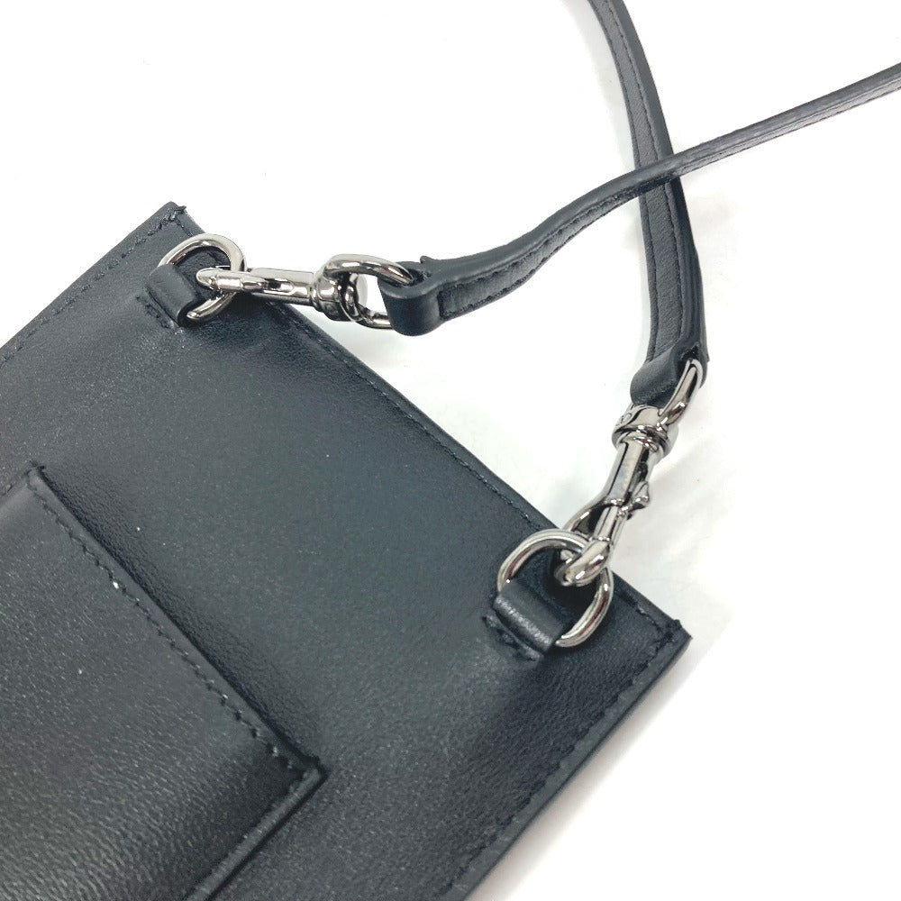 VALENTINO カバン 斜め掛け ポシェット ロゴ スタッズ ショルダーバッグ レザー レディース ブラック