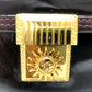 VERSACE ヴィンテージ サンバースト バニティバッグ ハンドバック カバン バック ハンドバッグ エナメル レディース パープル系