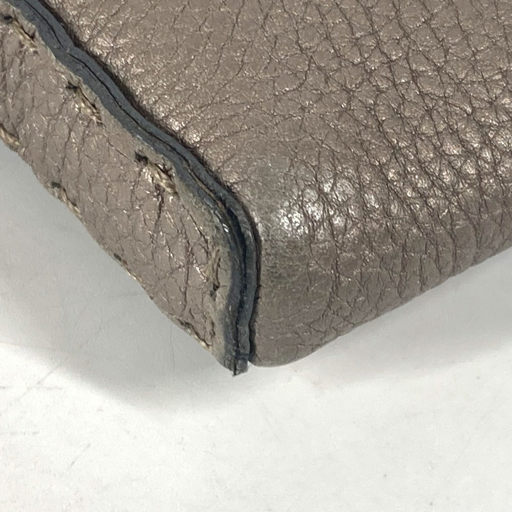 FENDI セレリア カバン 斜め掛け ショルダーバッグ レザー レディース ベージュ系