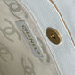 CHANEL Large Coco Mark CC Tote Bag Shoulder Bag in Caviar Leather, White