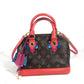 LOUIS VUITTON M41659 モノグラム トーテム アルマBB 2WAYバッグ ショルダーバッグ カバン 斜め掛け ハンドバッグ モノグラムキャンバス レディース フラミンゴ ブラウン