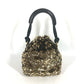 LOUIS VUITTON M40322 2010 クルーズ コレクション ミニノエ ロココ オール スパンコール カバン 肩掛け ショルダーバッグ ハンドバッグ スパンコール レディース ゴールド