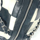 CHANEL バイカラー CC ココマーク Wチェーン 肩掛け ハンドバック ミニボストンバッグ ショルダーバッグ レザー レディース ホワイト
