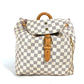 LOUIS VUITTON N41578 ダミエアズール スペロン バックパック カバン リュックサック ダミエアズールキャンバス レディース ホワイト