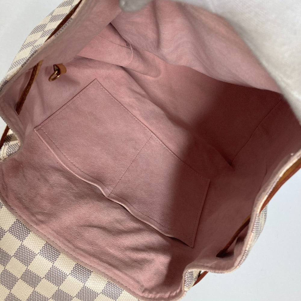 LOUIS VUITTON N41578 ダミエアズール スペロン バックパック カバン リュックサック ダミエアズールキャンバス レディース ホワイト