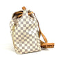 LOUIS VUITTON N41578 ダミエアズール スペロン バックパック カバン リュックサック ダミエアズールキャンバス レディース ホワイト