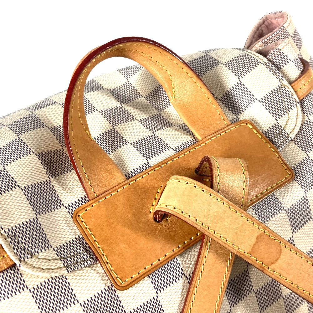 LOUIS VUITTON N41578 ダミエアズール スペロン バックパック カバン リュックサック ダミエアズールキャンバス レディース ホワイト