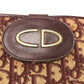 Dior ヴィンテージ トロッター CDロゴ ショルダーバッグ キャンバス/レザー レディース レッド