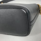 LOUIS VUITTON M24006 ロック & ウォーク 肩掛け カバン バケツ型 ばけつ チェーン ショルダーバッグ カーフレザー レディース ブラック