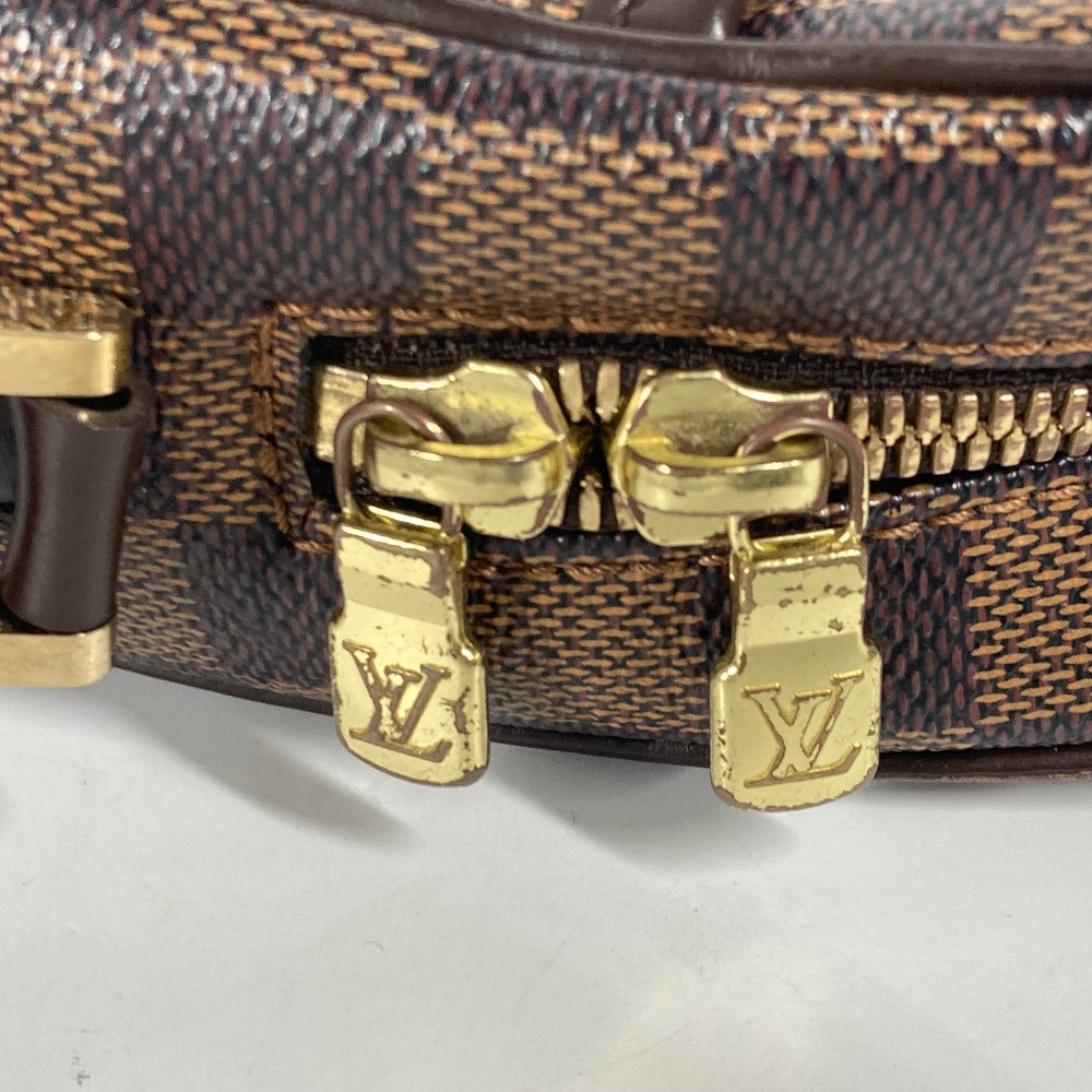 LOUIS VUITTON N51294 ダミエ イパネマPM 斜め掛け ポシェット カバン ショルダーバッグ ダミエキャンバス レディース エベヌ ブラウン