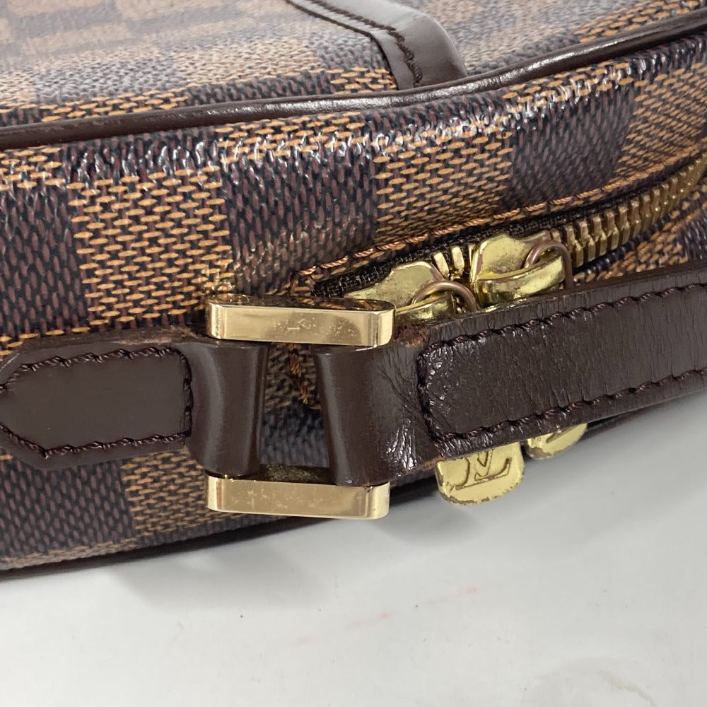 LOUIS VUITTON N51294 ダミエ イパネマPM 斜め掛け ポシェット カバン ショルダーバッグ ダミエキャンバス レディース エベヌ ブラウン