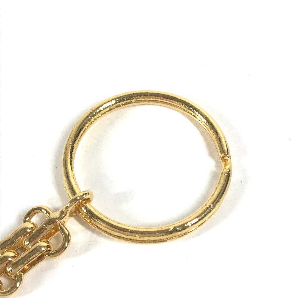 CHANEL ヴィンテージ チェーン CC ココマーク バッグチャーム マトラッセ キルティング キーホルダー メタル レディース ゴールド