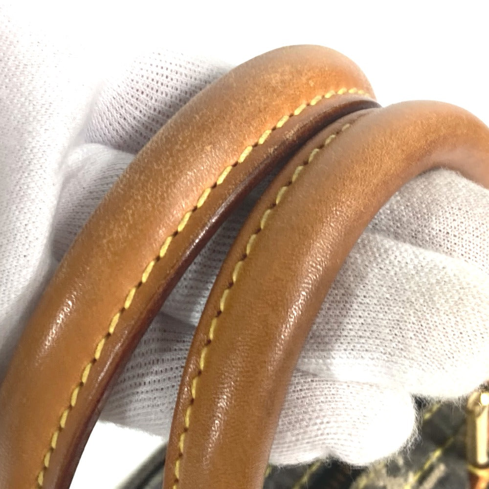 LOUIS VUITTON M95381 モノグラムデニム パッチワーク スピーディ30 ミニボストンバッグ カバン ハンドバッグ デニム レディース ブラック