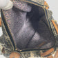 LOUIS VUITTON M95381 モノグラムデニム パッチワーク スピーディ30 ミニボストンバッグ カバン ハンドバッグ デニム レディース ブラック