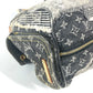 LOUIS VUITTON M95381 モノグラムデニム パッチワーク スピーディ30 ミニボストンバッグ カバン ハンドバッグ デニム レディース ブラック