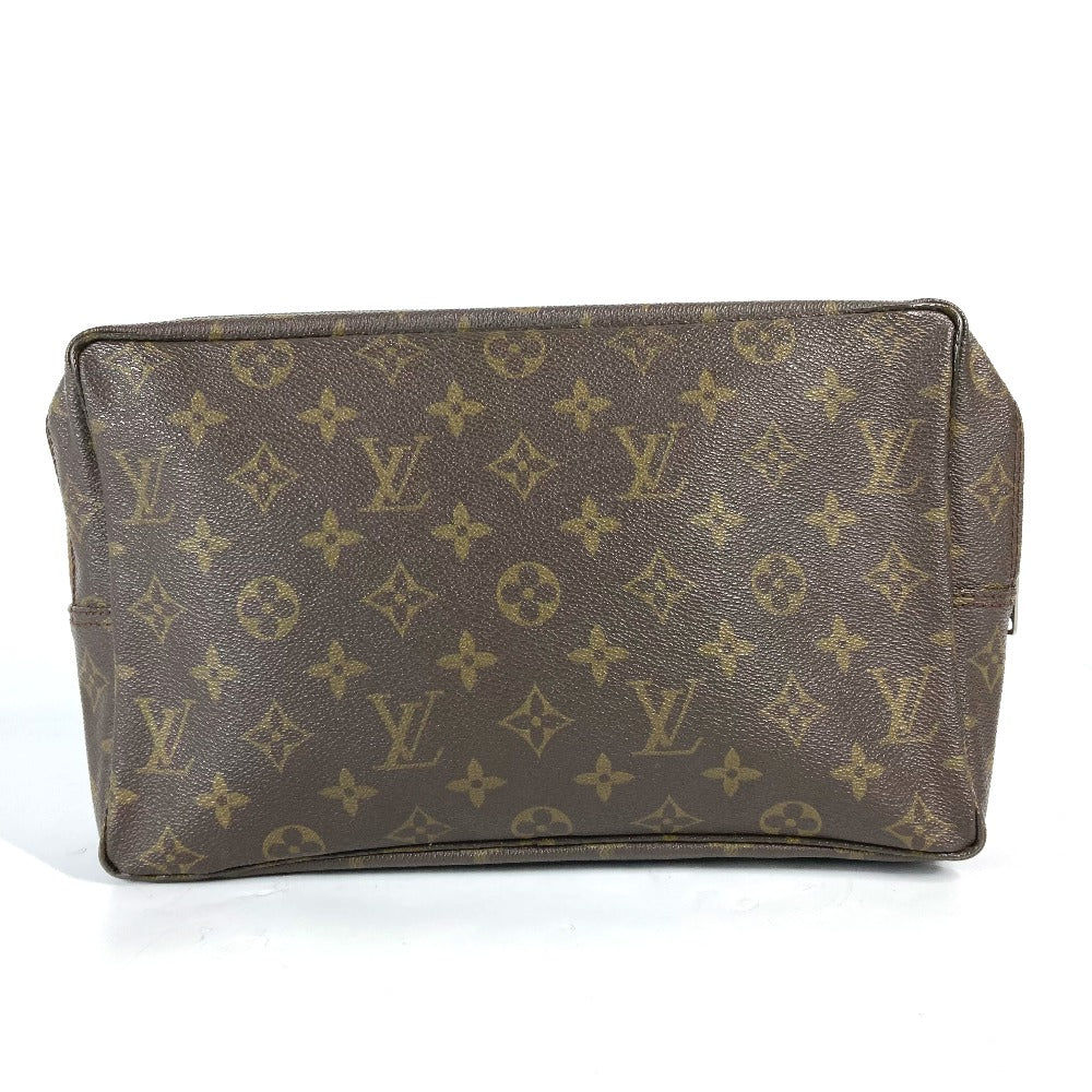 LOUIS VUITTON M47522 モノグラム トゥルーストワレット28 メイクポーチ 化粧ポーチ 化粧ポーチ モノグラムキャンバス レディース ブラウン