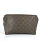 LOUIS VUITTON M47522 モノグラム トゥルーストワレット28 メイクポーチ 化粧ポーチ 化粧ポーチ モノグラムキャンバス レディース ブラウン