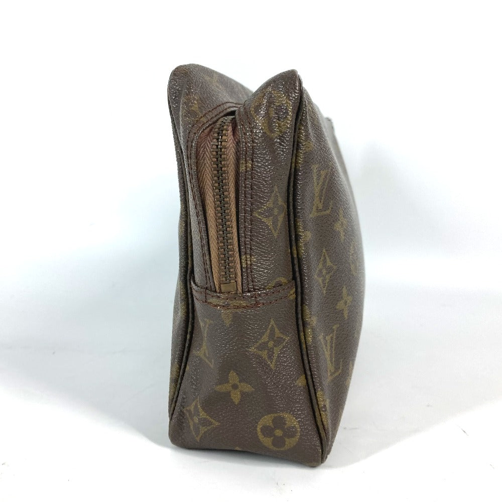 LOUIS VUITTON M47522 モノグラム トゥルーストワレット28 メイクポーチ 化粧ポーチ 化粧ポーチ モノグラムキャンバス レディース ブラウン