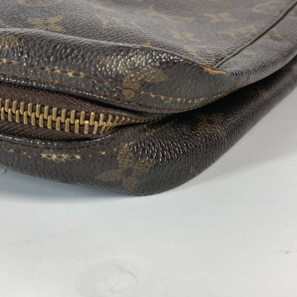 LOUIS VUITTON M47522 モノグラム トゥルーストワレット28 メイクポーチ 化粧ポーチ 化粧ポーチ モノグラムキャンバス レディース ブラウン