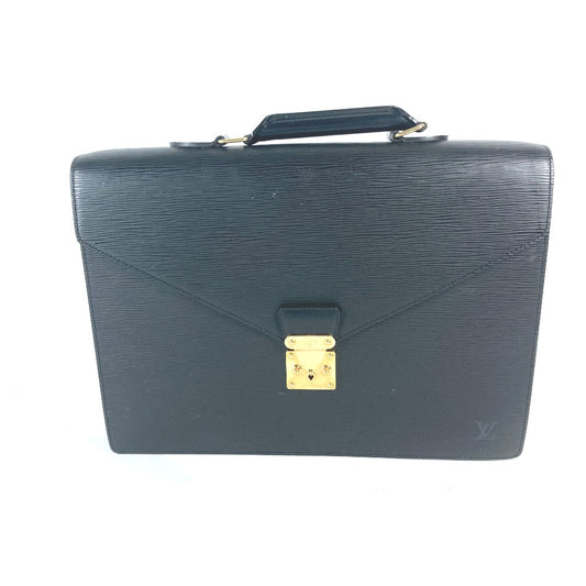 LOUIS VUITTON M54412 エピ セルヴィエット アンバサダー 書類カバン ハンドバッグ カバン ビジネスバッグ エピレザー メンズ ノワール ブラック