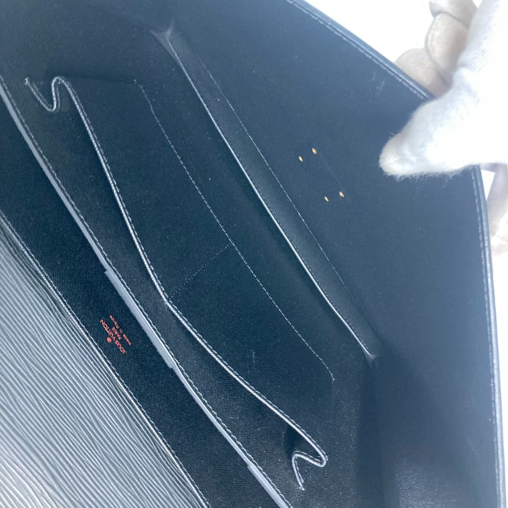 LOUIS VUITTON M54412 エピ セルヴィエット アンバサダー 書類カバン ハンドバッグ カバン ビジネスバッグ エピレザー メンズ ノワール ブラック