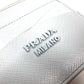 PRADA ロゴ 財布 小銭入れ コインケース サフィアーノレザ－ レディース ブルー
