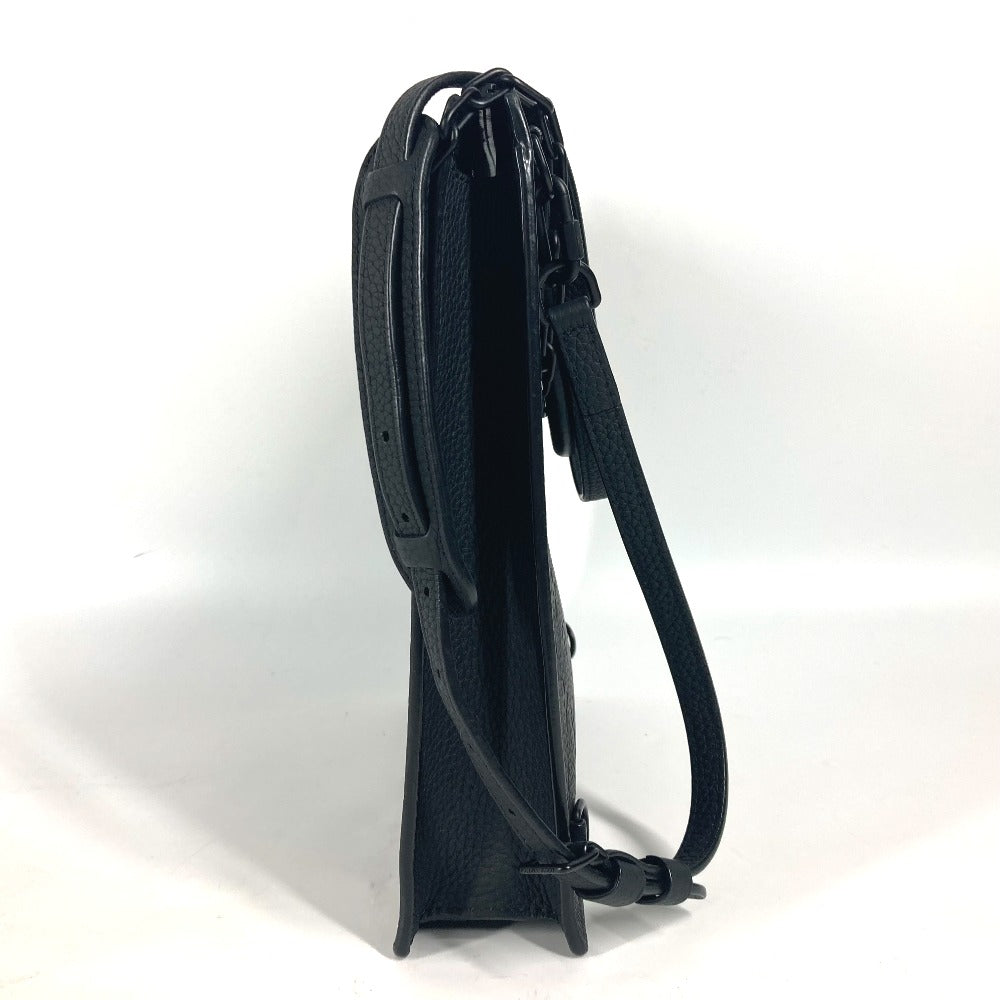 LOUIS VUITTON M55924 モノグラムトリヨン サックプラ カバン 2WAYバッグ トートバッグ 縦型 斜め掛け ショルダーバッグ トリヨンレザー メンズ ノワール ブラック