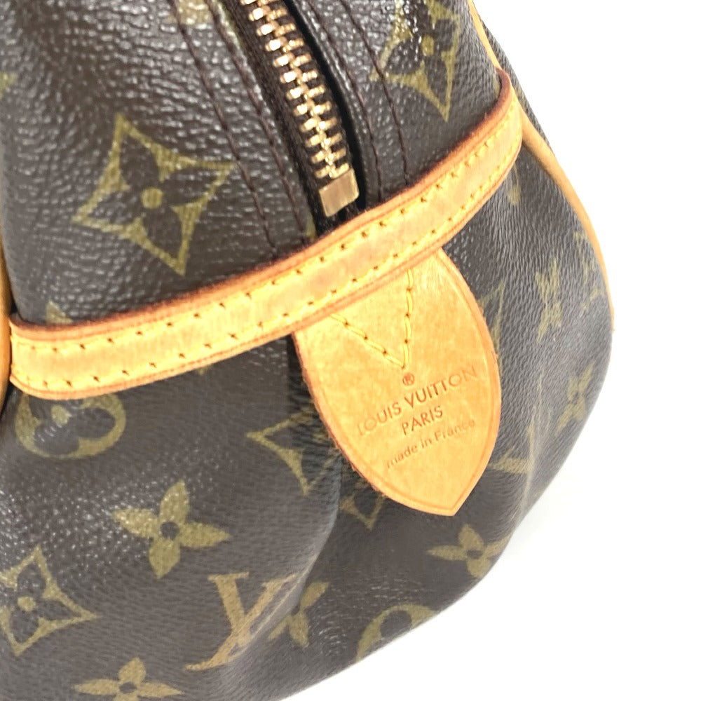 LOUIS VUITTON M95565 モノグラム モントルグイユ PM カバン 肩掛け ボストンバック ショルダーバッグ モノグラムキャンバス レディース ブラウン