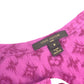 LOUIS VUITTON モノグラム フリル トップス アパレル カットソー 半袖 リボン 半袖Ｔシャツ コットン レディース ブルー