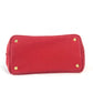 PRADA ロゴプレート カナパ CANAPA ミニ MINI ハンドバッグ カバン トートバッグ キャンバス レディース レッド - brandshop-reference
