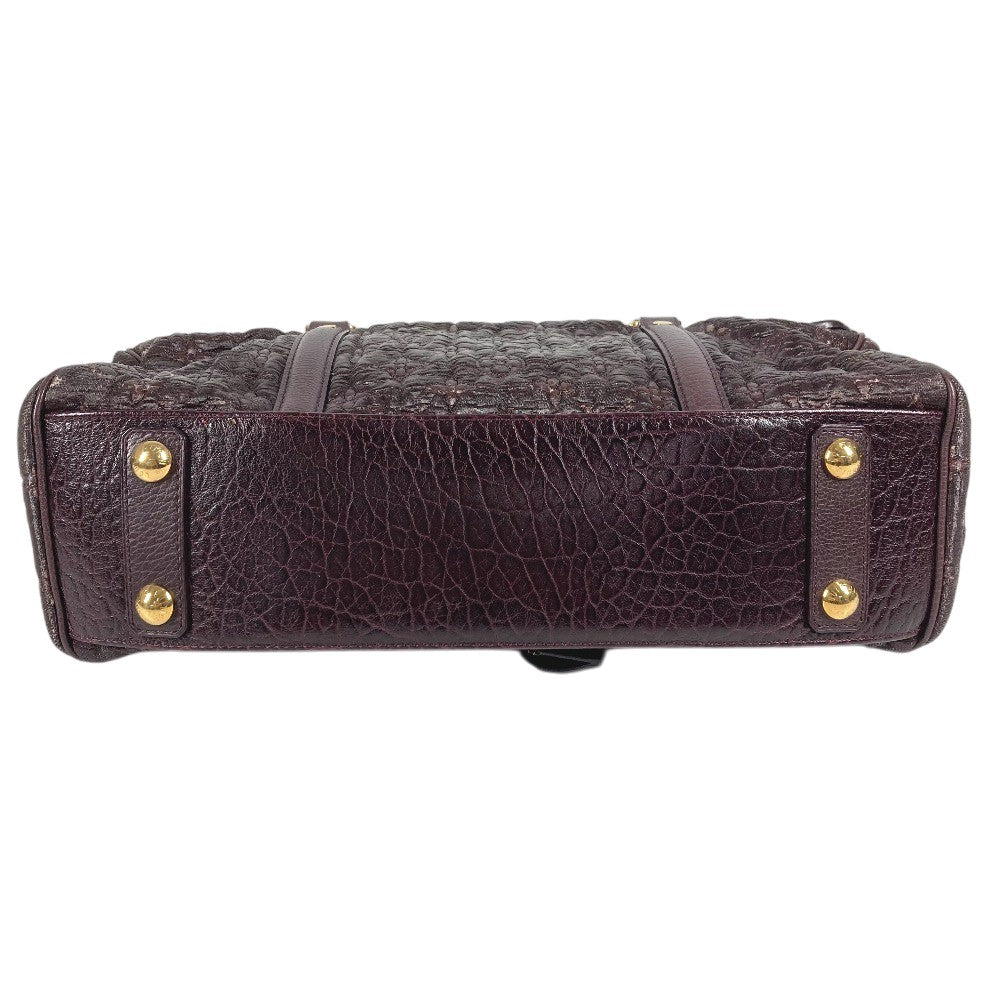 LOUIS VUITTON M93474 モノグラム ヴォリュプテ ボテ カバン トートバッグ フラップ ハンドバッグ コーティングキャンバス レディース パープル