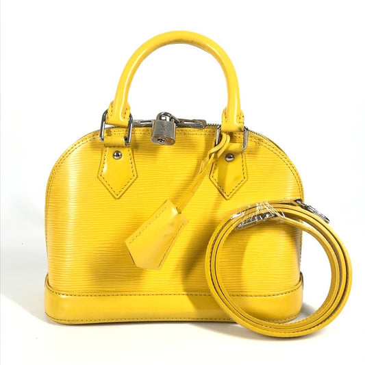 LOUIS VUITTON M40866 エピ アルマBB アルマ BB 2WAYバッグ ショルダーバッグ 斜め掛け カバン ハンドバッグ エピレザー レディース シトロン イエロー