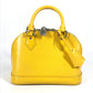 LOUIS VUITTON M40866 Epi Alma BB 2-Way Bag, Shoulder Bag, Crossbody Bag, Handbag, Epi Leather, Women's, Citron Yellow