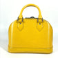 LOUIS VUITTON M40866 Epi Alma BB 2-Way Bag, Shoulder Bag, Crossbody Bag, Handbag, Epi Leather, Women's, Citron Yellow