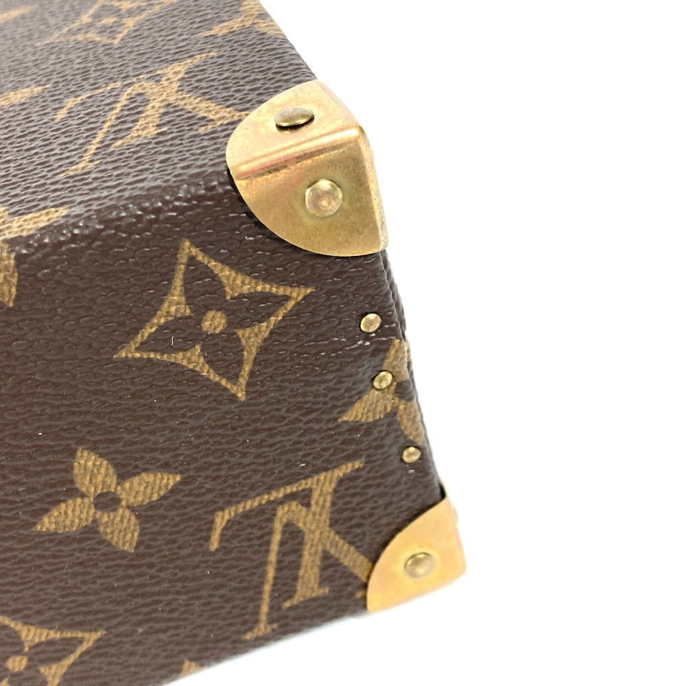 LOUIS VUITTON Monogram Coffret Domino Set, dominoes, interior decoration, game, toy, accessories, kids, Monogram Canvas, Brown